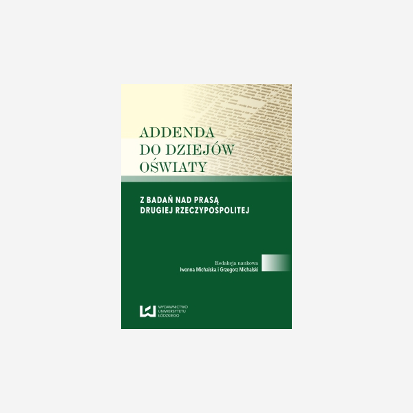 Addenda do dziejów oświaty