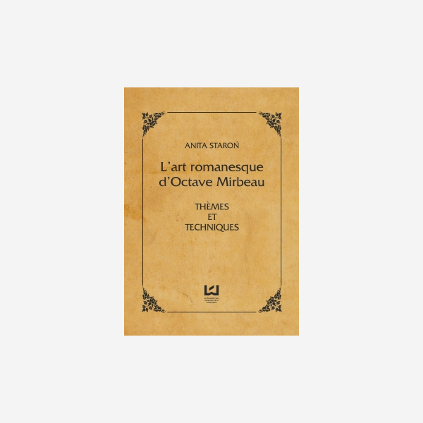 L'art romanesque d'Octave Mirbeau