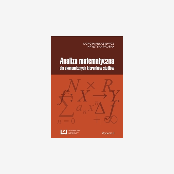 Analiza matematyczna dla ekonomicznych kierunków studiów
