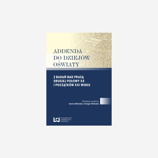 Addenda do dziejów oświaty
