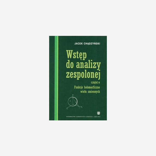 Wstęp do analizy zespolonej. Część II