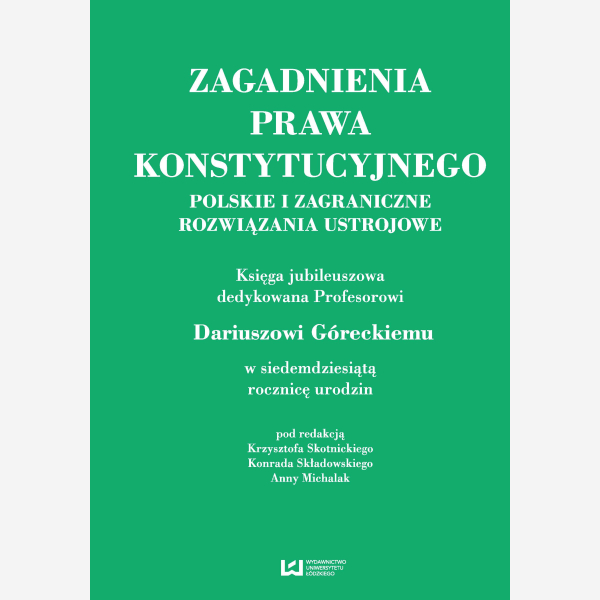 Zagadnienia prawa konstytucyjnego