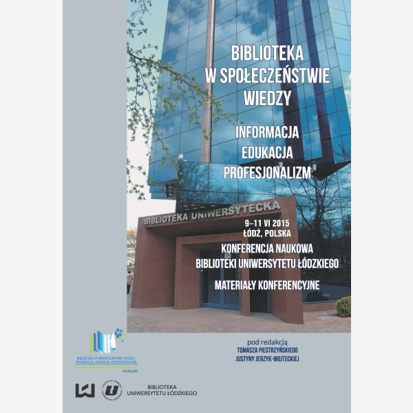 Biblioteka w społeczeństwie wiedzy