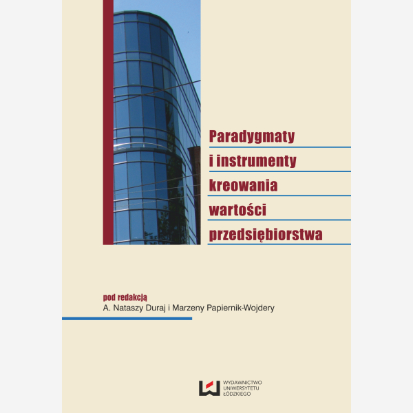 Paradygmaty i instrumenty kreowania wartości przedsiębiorstwa