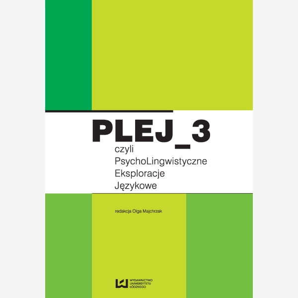 PLEJ 3_czyli Psycholingwistyczne Eksploracje Językowe