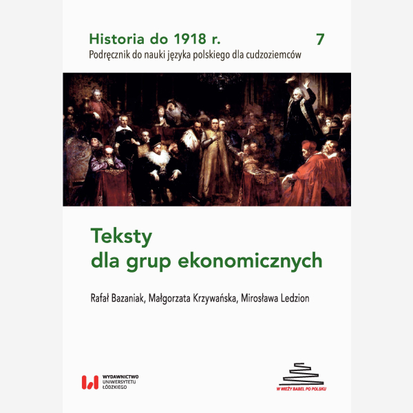 Historia do 1918 r. Teksty dla grup ekonomicznych