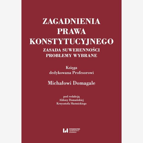 Zasada suwerenności. Problemy wybrane