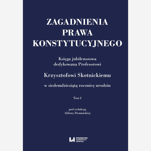 Zagadnienia prawa konstytucyjnego